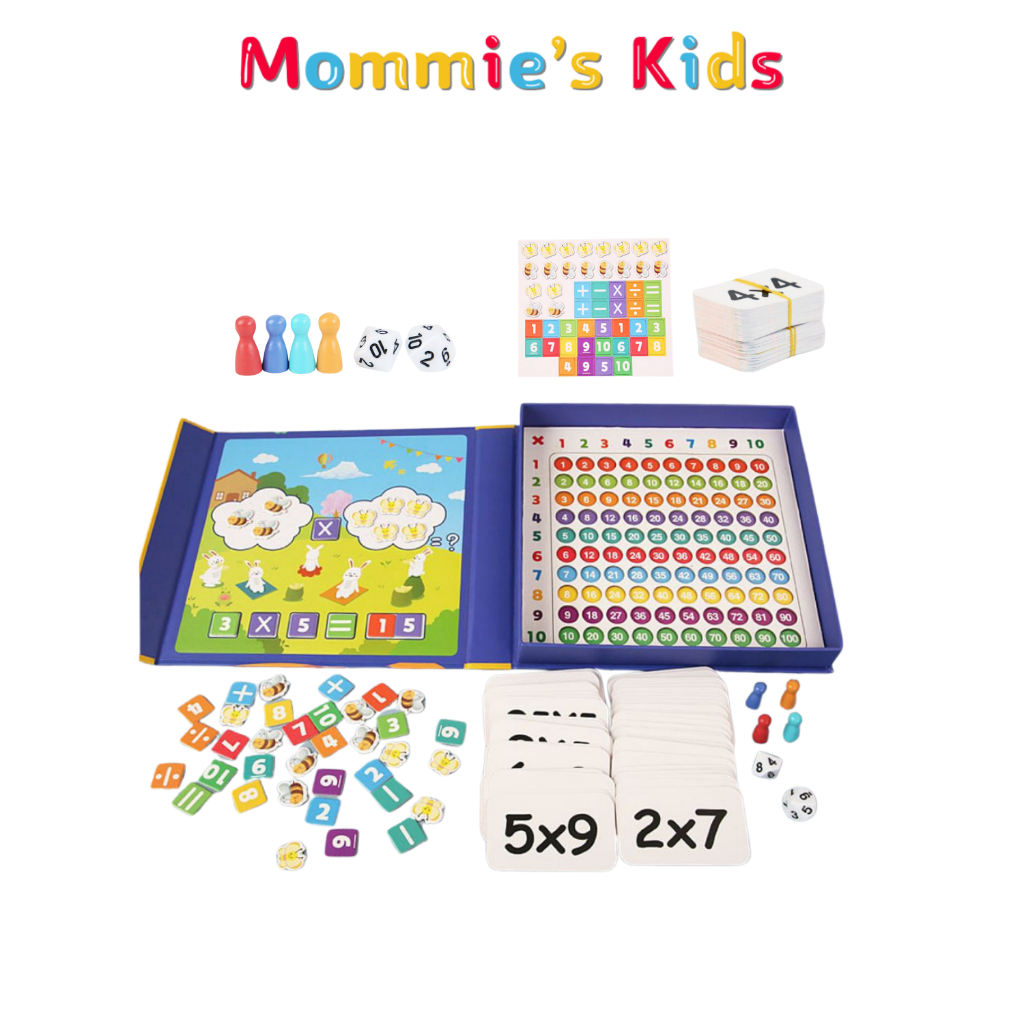 Jual Montessori Alat Peraga Bantu Anak Tabel Perkalian Matematika ...