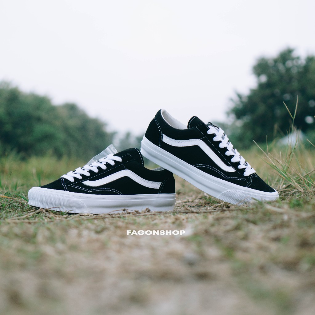 Jual VAULT OLD SKOOL 36 STYLE OG LX BLACK WHITE ORIGINAL 100% | Shopee ...