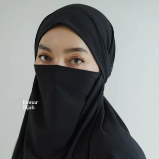 Demar Hijab - Aisha (French Khimar Syari Instan Jersey Super Premium)