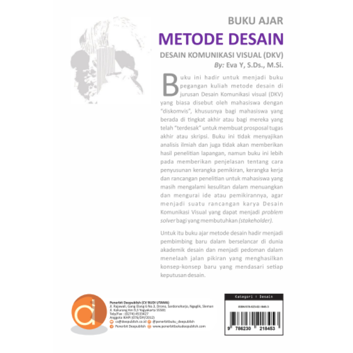 Jual Deepublish - Buku Ajar Metode Desain Desain Komunikasi Visual (DKV ...