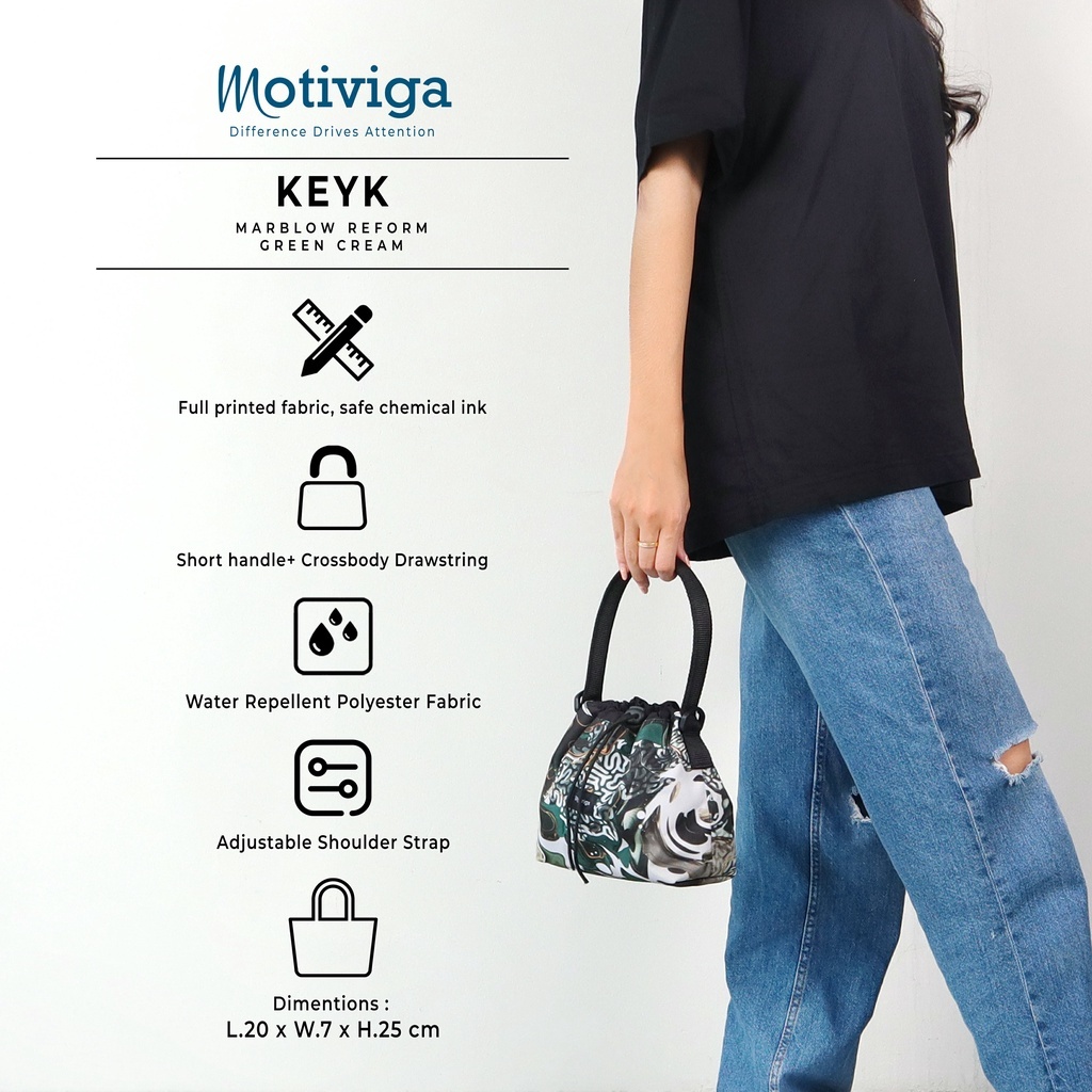 Jual Motiviga Tas Wanita Keyk Crossbody Drawsting Marblow Reform ...