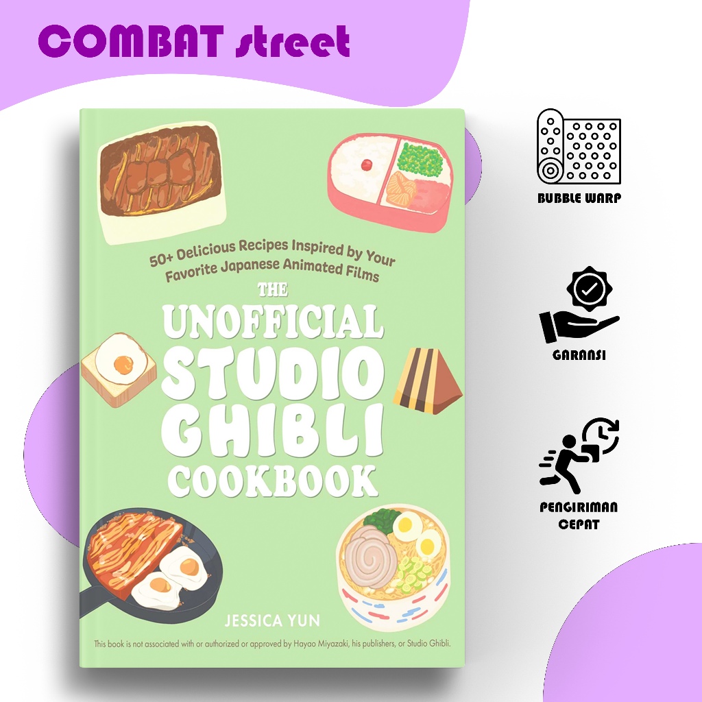 Jual The Unofficial Studio Ghibli Cookbook by Jessica Yun (English