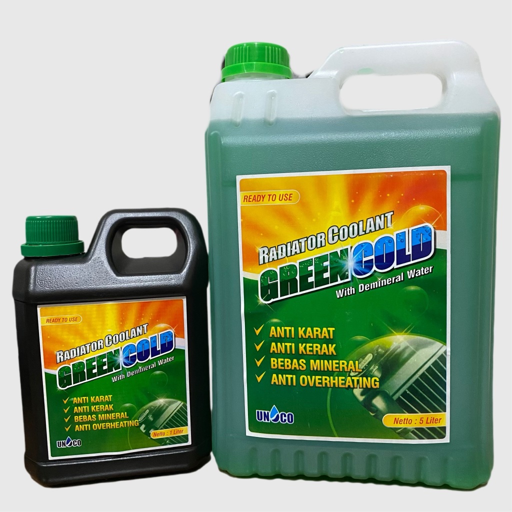Jual Unoco Radiator Coolant (Green Cold) | Shopee Indonesia