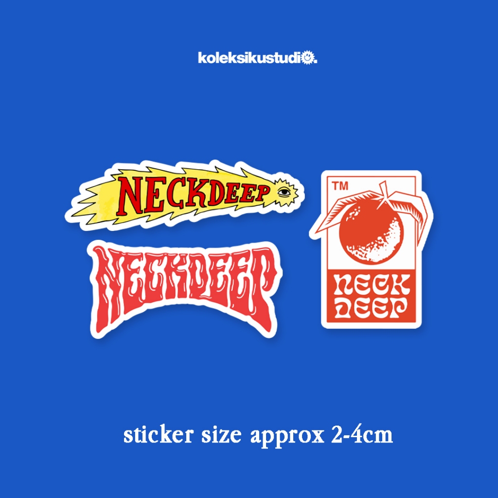 Jual Stiker Neck Deep Sticker Music Musik Band Aesthetic Lucu Stiker HP ...