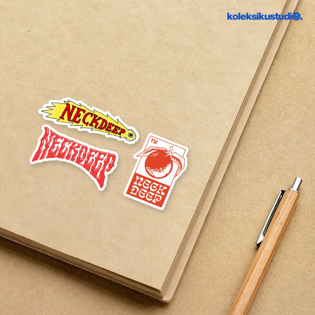 Jual Stiker Neck Deep Sticker Music Musik Band Aesthetic Lucu Stiker HP ...