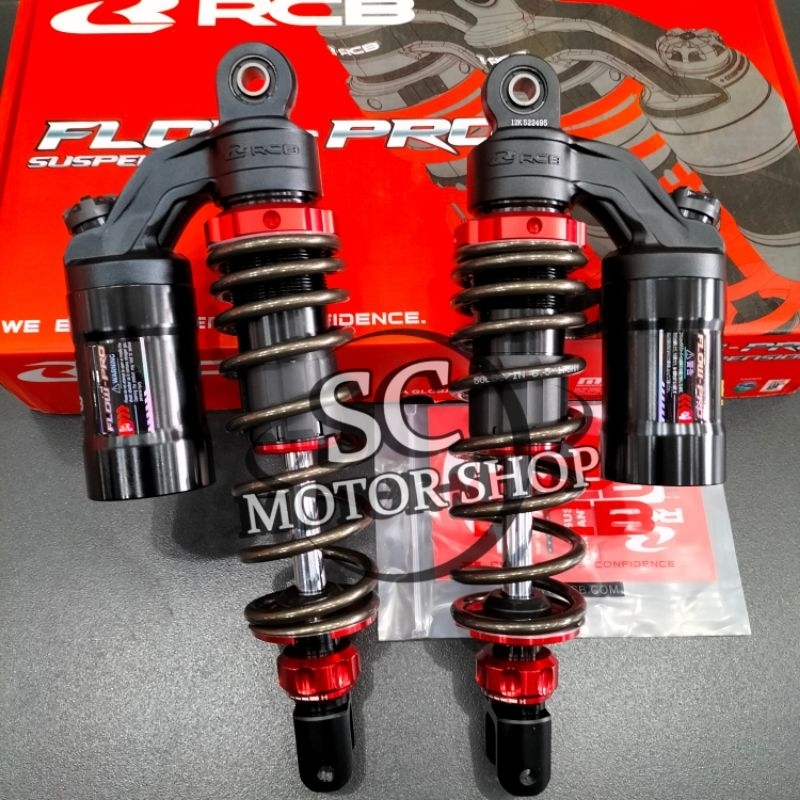 Jual Shock RCB racing boy flow pro series click rebound 305mm aerox 155 ...