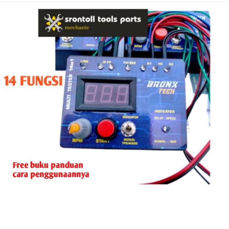 Jual Multitester digital fi alat cek kerusakan sensor injeksi alat ...