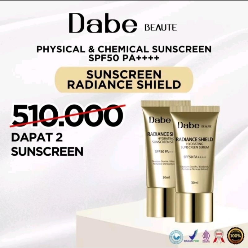 Jual RADIANCE SHIELD HYDRATING SUNSCREEN SERUM SPF50 PA++++ | Shopee ...