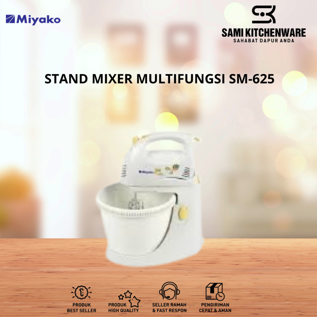Jual STAND MIXER MIYAKO SM-625 TURBO KNOB 190 WATT | Shopee Indonesia