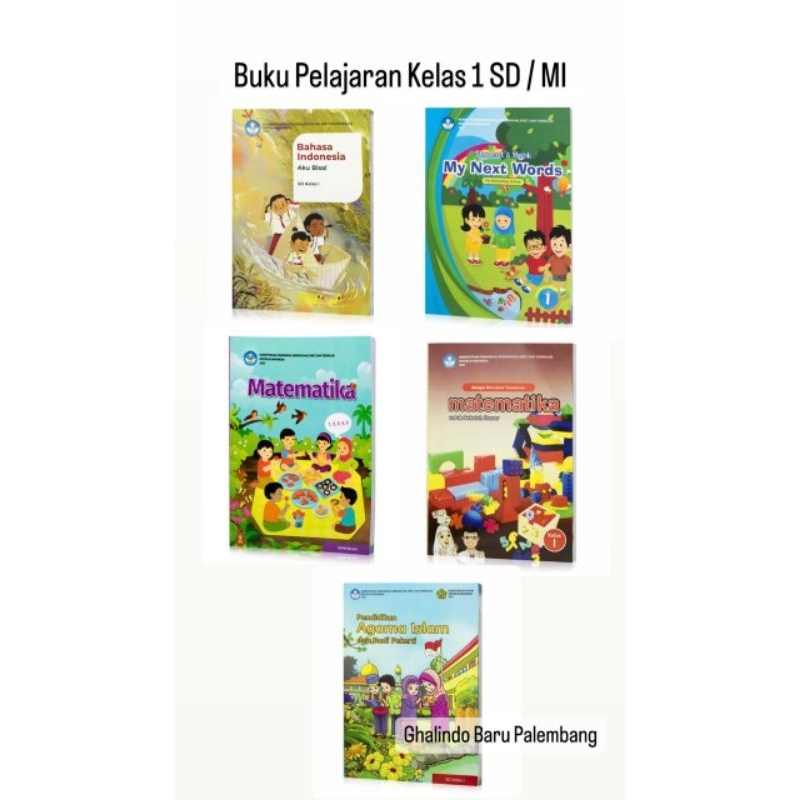 Jual Buku Pelajaran Kelas 1 SD Kurikulum Merdeka ( Bahasa Indonesia ...