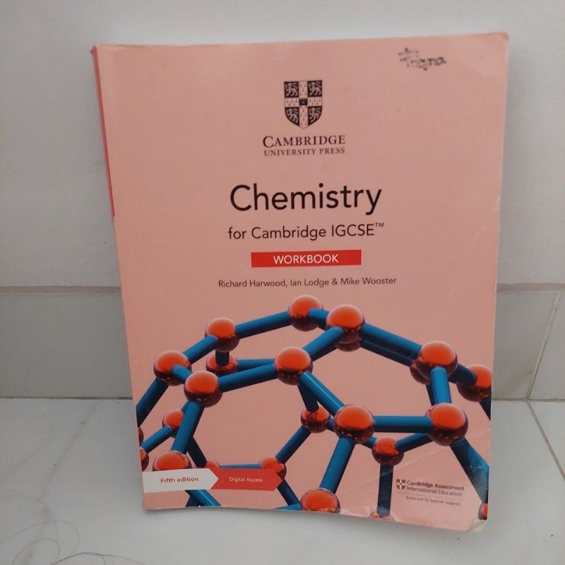 Jual chemistry for cambridge igcse workbook fifth edition with digital