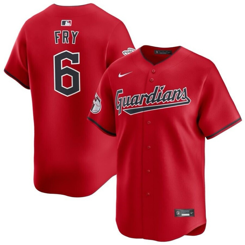 Jual Jersey MLB/Baseball Cleveland Gurdians Full Bordir Hologram