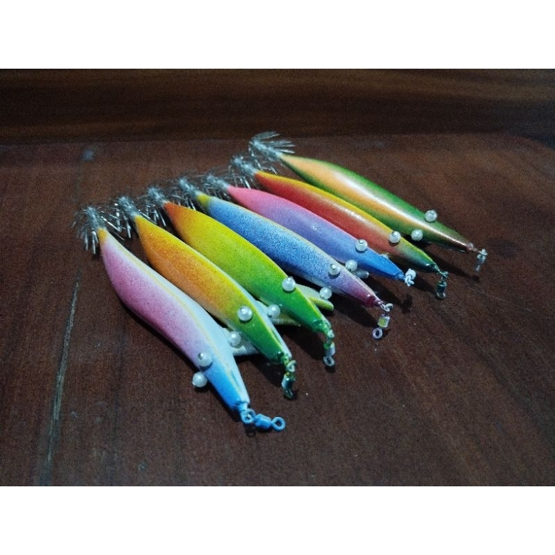 Jual egi handmade model capela squidjig Bali | Shopee Indonesia