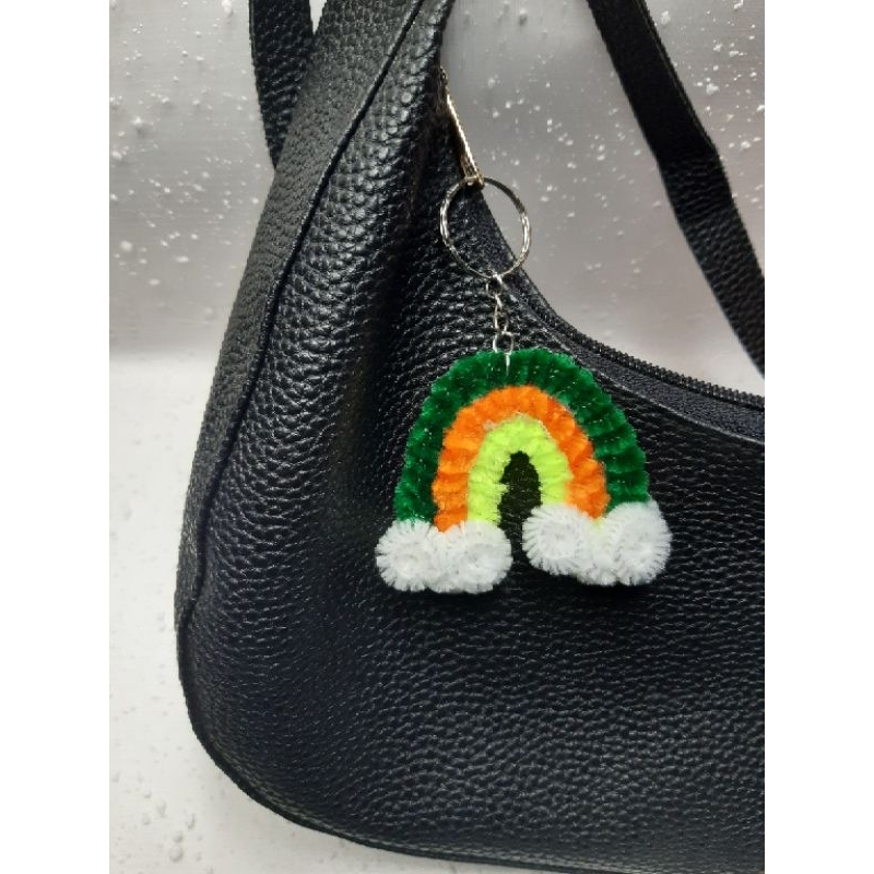 Jual Rainbow Pipe Cleaner keychain pipe cleaner gantungan kunci kawat ...