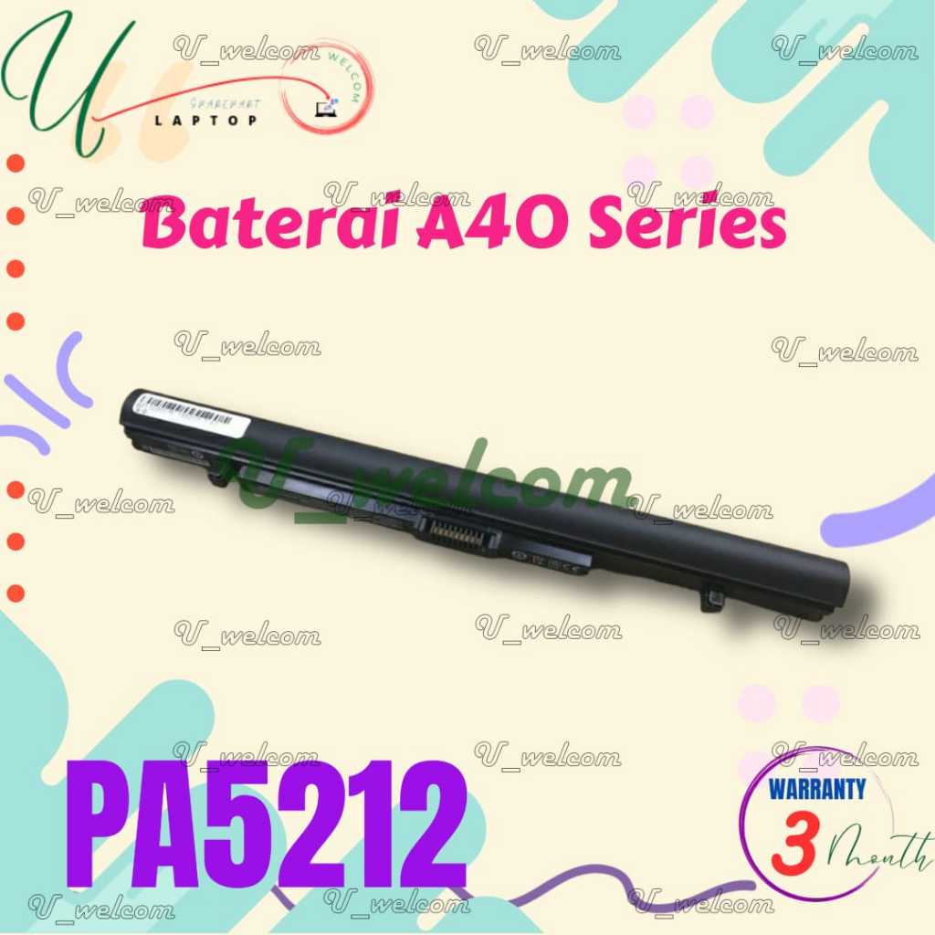 PA5212U-1BRS PA5212 PA5212U 5212 PABAS283 Battery for Toshiba Tecra A40 A50 C40 C50 Z50, Toshiba Tecra C50-B Series, Toshiba Portégé Portege A30 Z20 Toshiba Satellite Pro A30 A40 A50 R40 R50