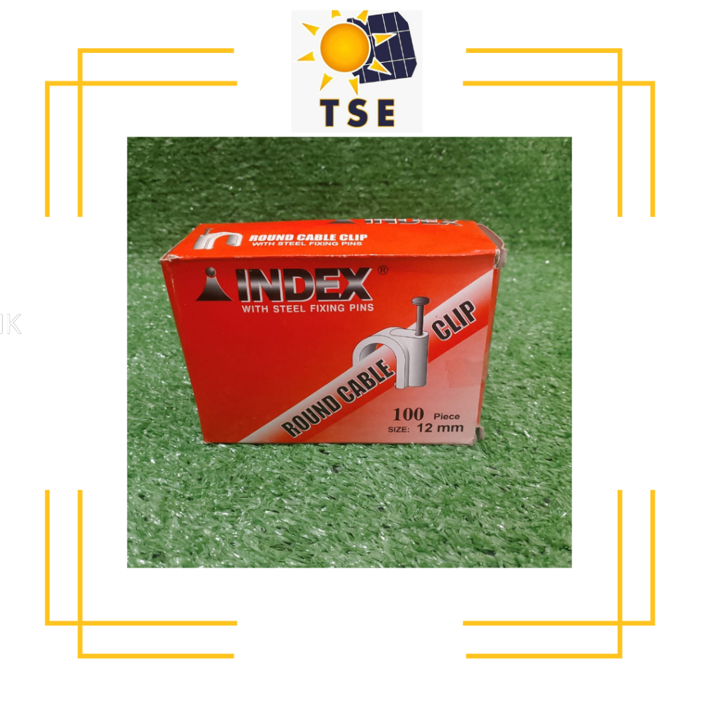 Jual KLEM KABEL INDEX NO 12 MM SADEL PAKU BETON (100) | Shopee Indonesia