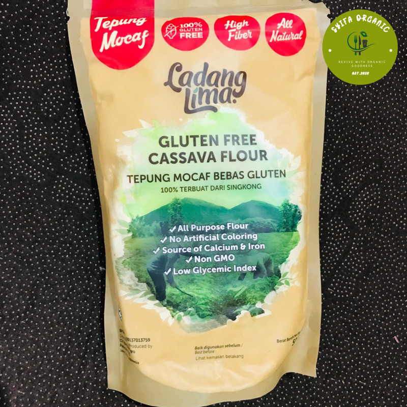Jual Tepung Mocaf Gluten Free Ladang Lima / Tepung Singkong Gluten Free