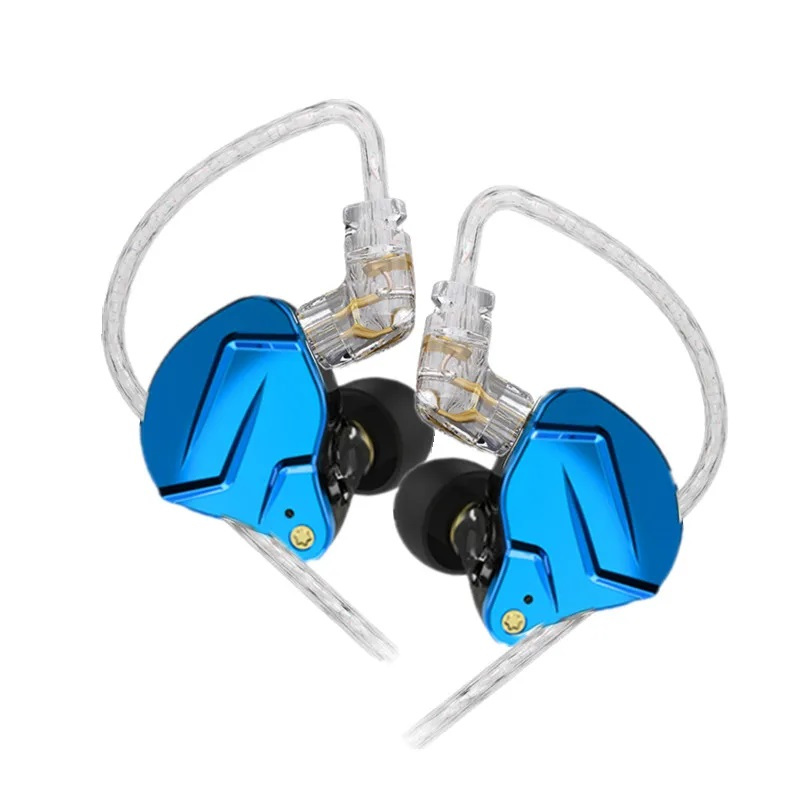 KZ ZSN Pro X Knowledge Zenith Metal Earphones 1BA+1DD Hybrid Technology  HIFI Bass In Ear Monitor Noi