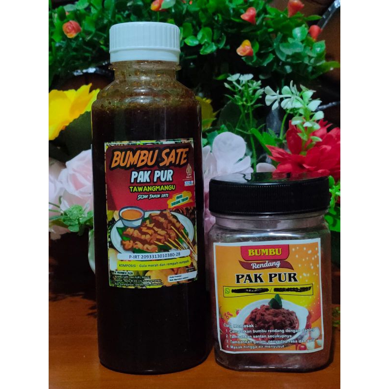 Jual bumbu sate PAK PUR TAWANGMANGU | Shopee Indonesia