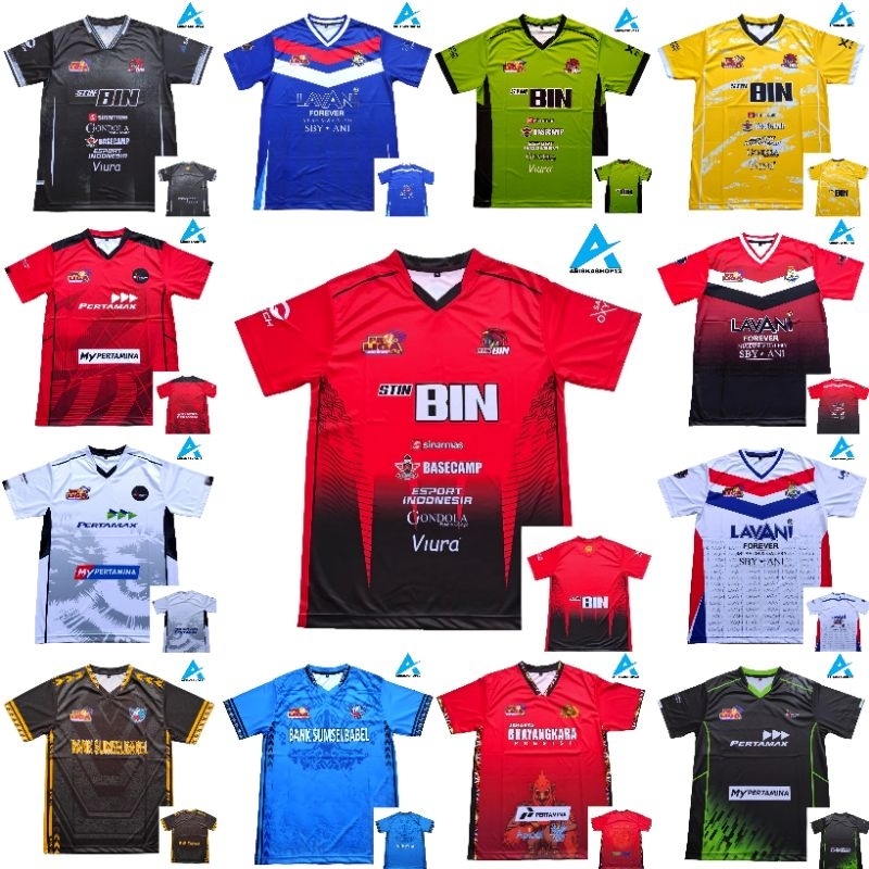 Jual JERSEY VOLLY FULL PRINTING PROLIGA 2024 JERSEY VOLI PRIA KAOS VOLI