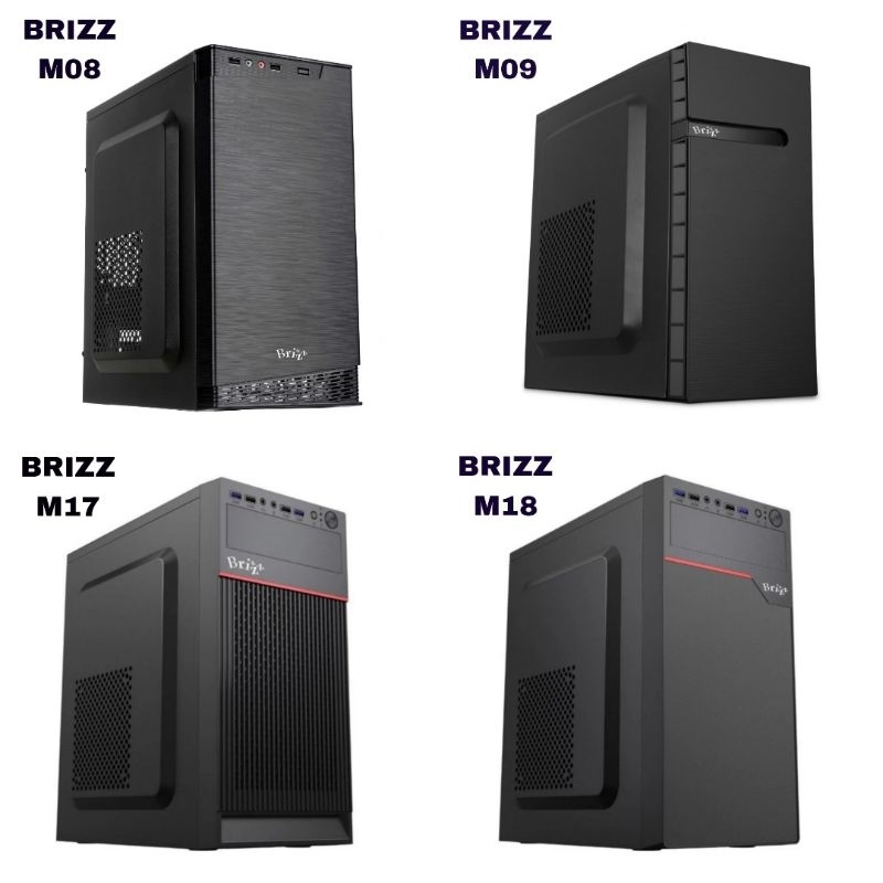 Jual Brizz Casing PC M-ATX Include PSU 500 Watt | Shopee Indonesia