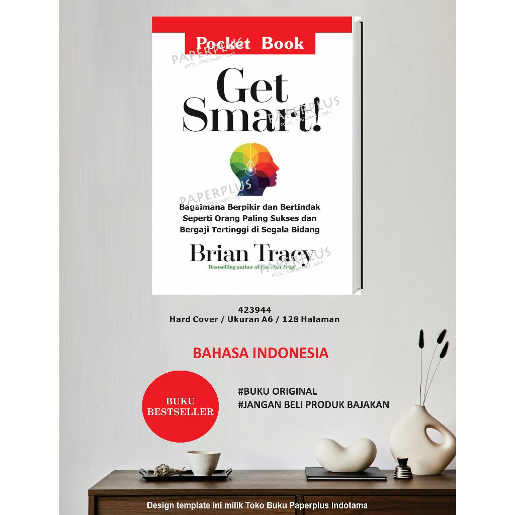 Jual Get Smart by Brian Tracy / Resensi Buku Inspirasi / HC ...