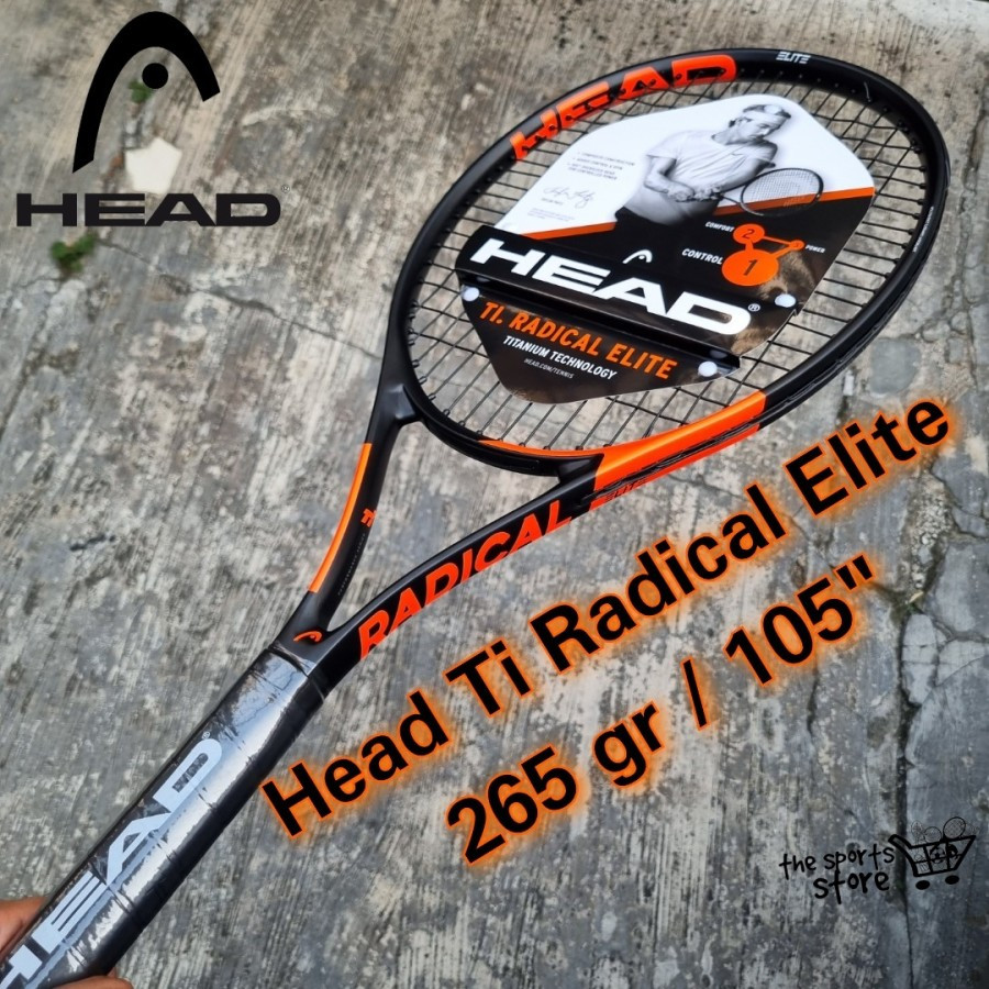 Jual Raket Tenis Head Ti Radical Elite ( 265gr / 105
