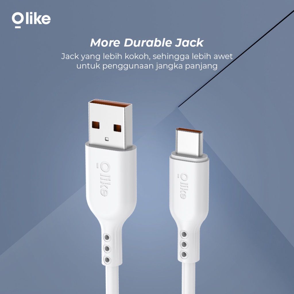 Jual Olike Kabel Data D306M Micro / D306C Type-C / D306L Lighting ...