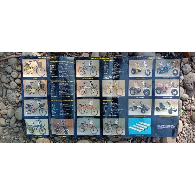 Jual brosur iklan brosur sepeda jadul lawas vintage sepeda Marubeni ...