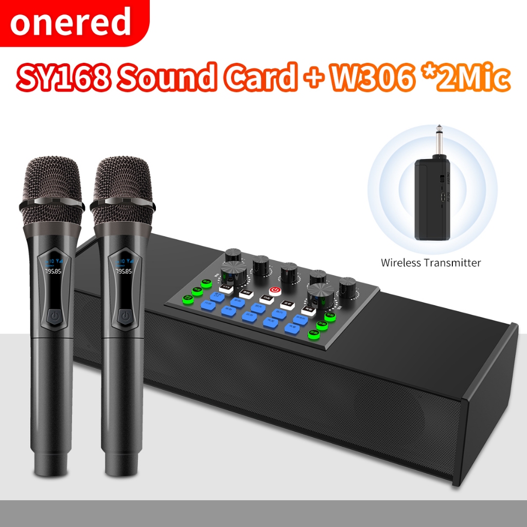 Jual Onered Sy Sound Card Speaker All In One Live Soundcard Karaoke Wireless Bluetooth