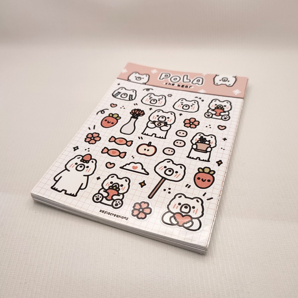 Jual Everything About Pink Journal Sticker Sheet | Stiker Jurnal Murah ...
