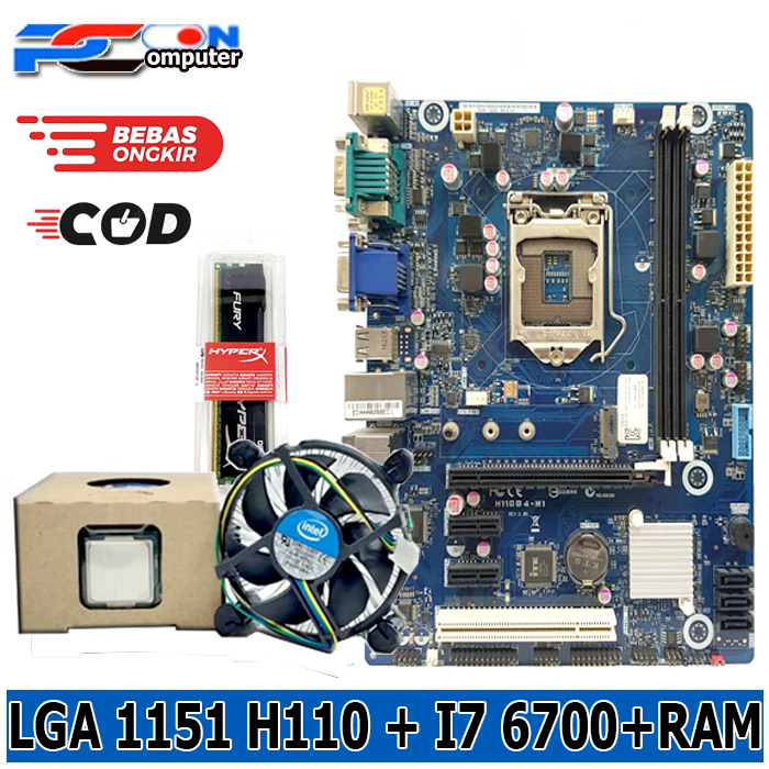 Jual Mainboard Mobo Motherboard Intel LGA1151 Plus Processor i7