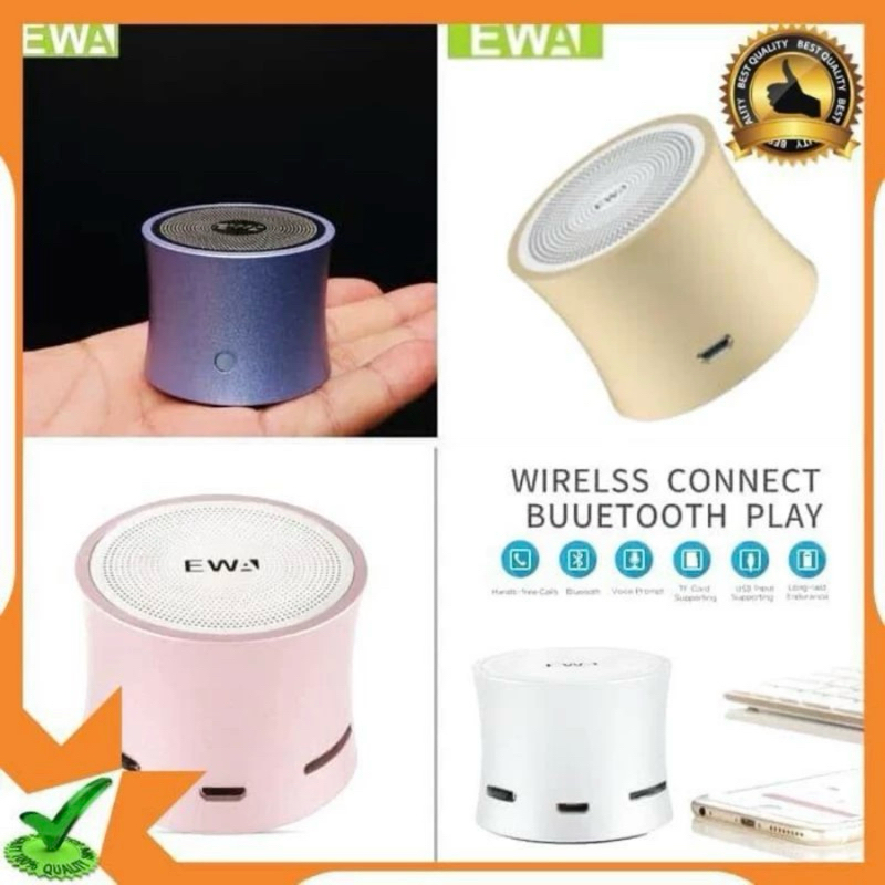 Jual Speaker Bluetooth EWA A104 Original Wireless Portable Good Quality ...