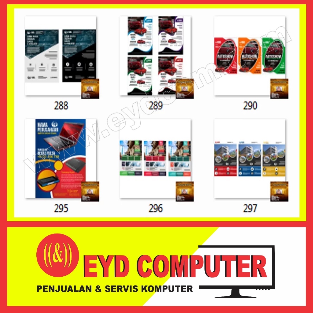 Jual DESAIN BROSUR FLYER PAMFLET TEMPLETE CDR CORELDRAW | Shopee Indonesia