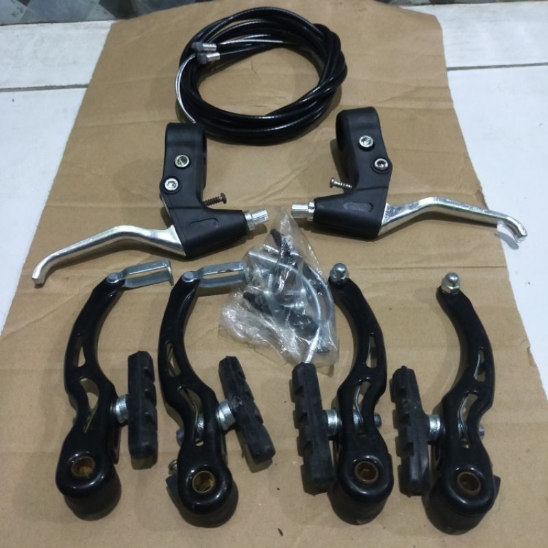 Jual rem v brake sepeda BMX lipat MTB sepeda anak anak rem set komplit ...
