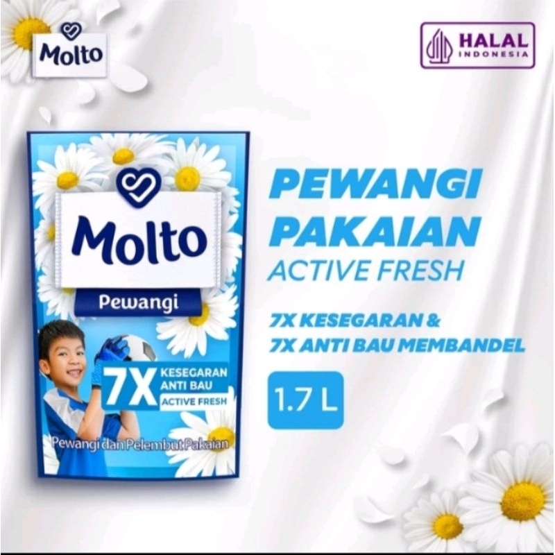 Jual Molto Pewangi Floral Bliss 1,7 L ( Jumbo ) | Shopee Indonesia