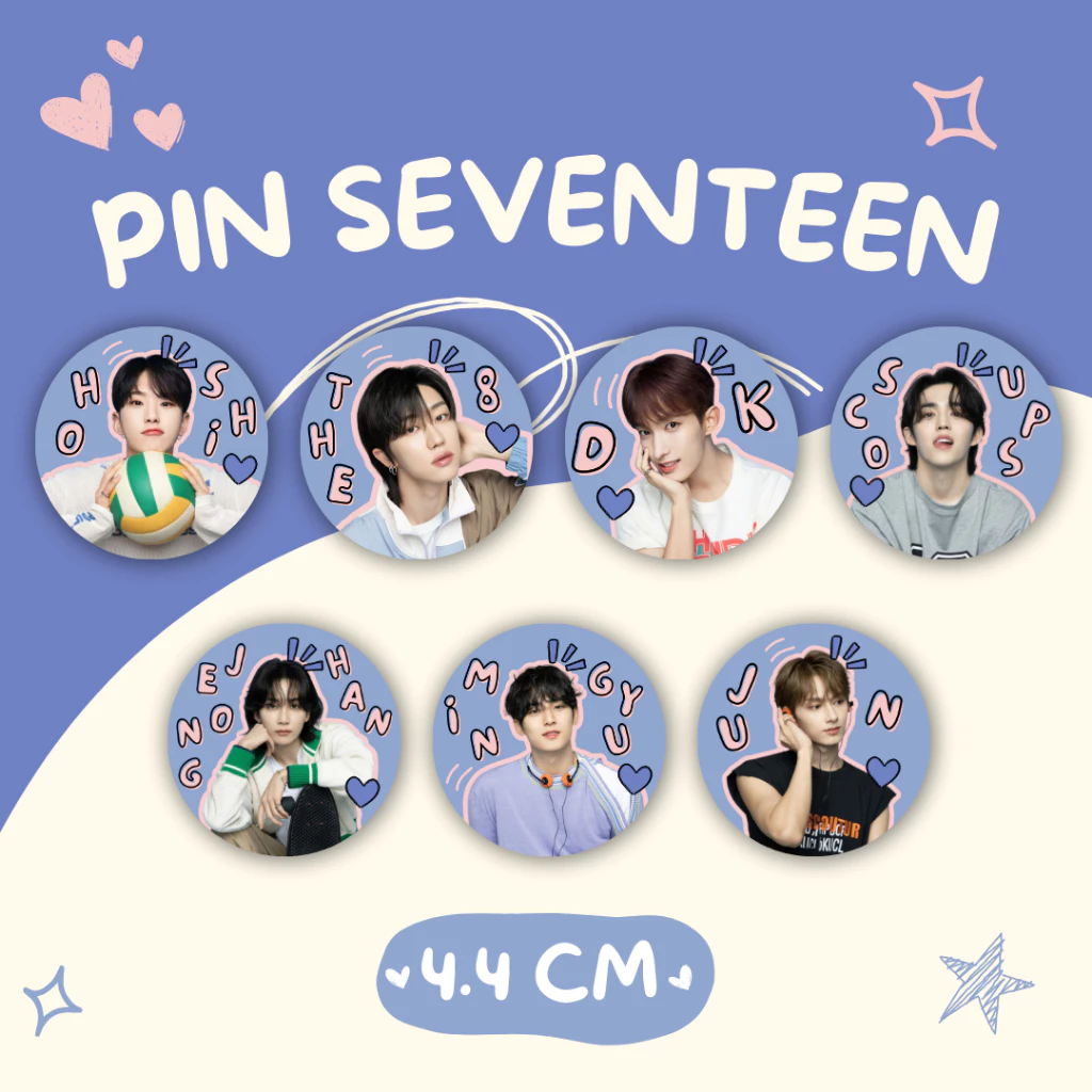 Pin Seventeen dan Aksesoris Fashion Stylish