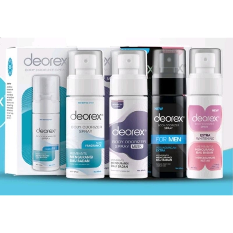 Jual NEW VARIANT DEOREX DEODORANT ALL VARIANTS | Shopee Indonesia