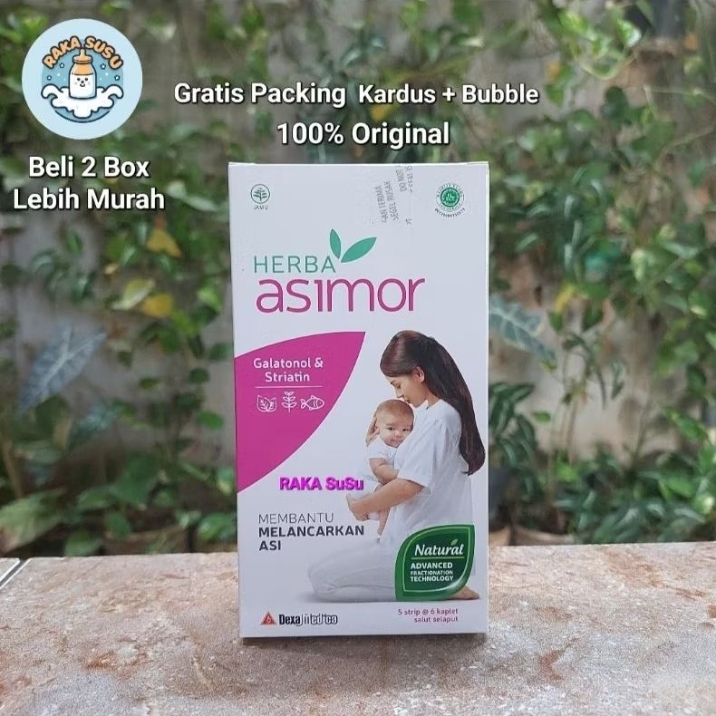 Jual Herba Asimor Asi Booster Pelancar Asi 1 Box 30 Kaplet Shopee