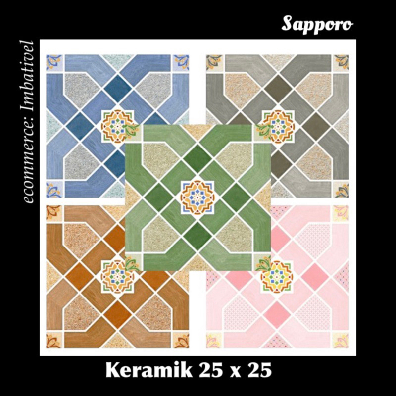 Jual Keramik Lantai Kamar Mandi 25x25 UNO / Keramik Lantai Tangga