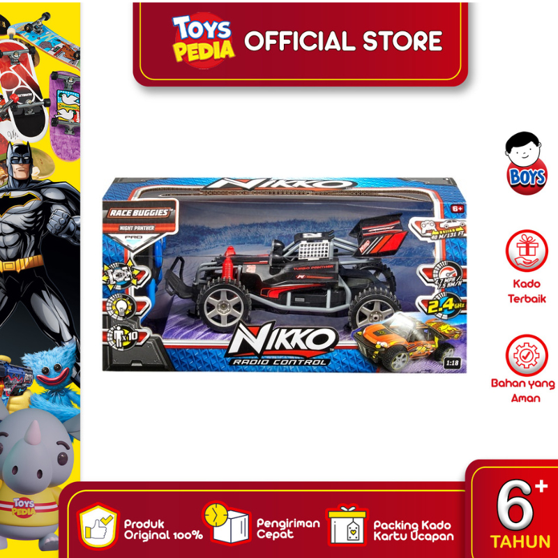 Jual Mainan Radio Control Nikko RC Race Buggies - Night Panther ...