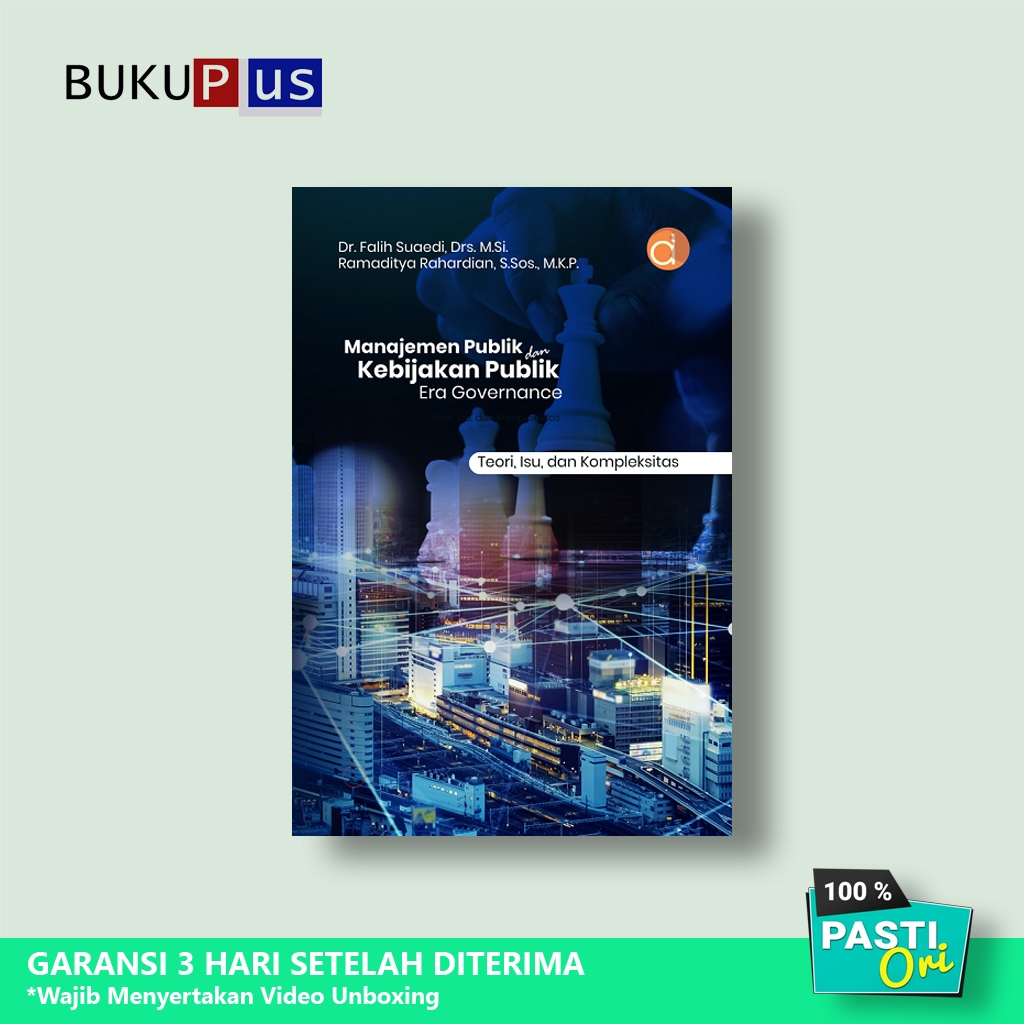 Jual Buku Manajemen Publik dan Kebijakan Publik Era Governance: Teori ...