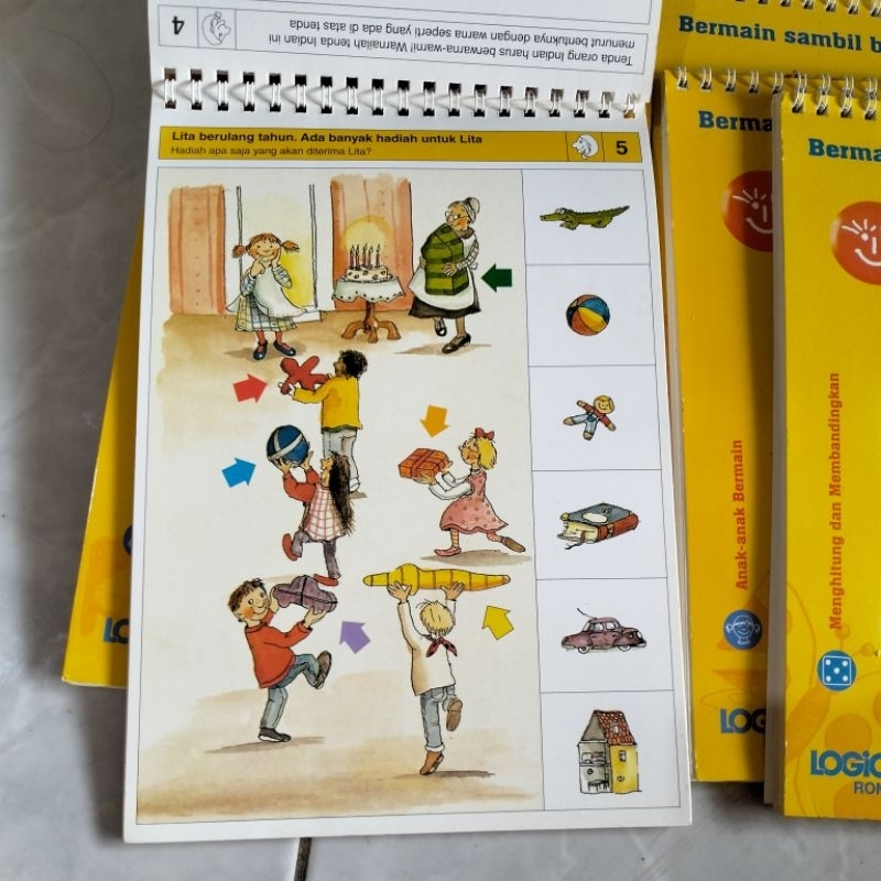 Jual Paket Buku Logico Rondo 1 lengkap dengan koper dan tas | Shopee ...