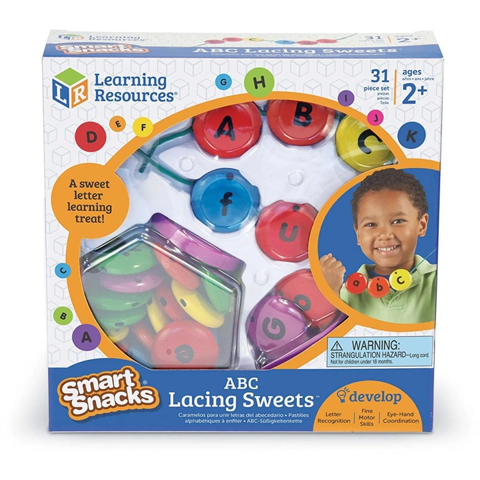 Jual Learning Resources Smart Snacks ABC Lacing Sweets | Shopee Indonesia