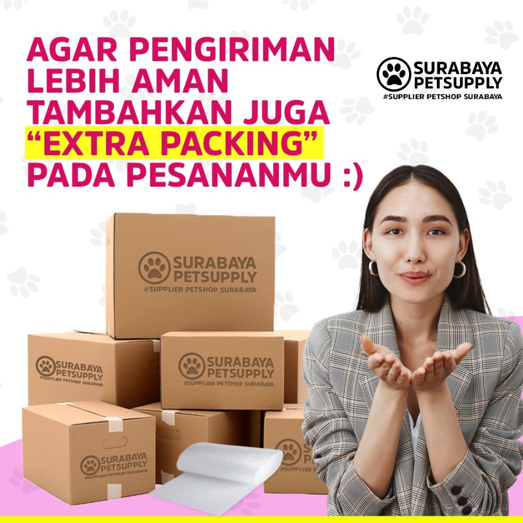 Jual EXTRA PACKING - Packing tambahan surabaya petsupply | Shopee Indonesia