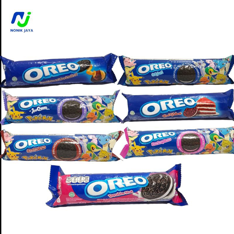 Jual Oreo Biskuit Roll All Variant Pokemon Edition Shopee Indonesia