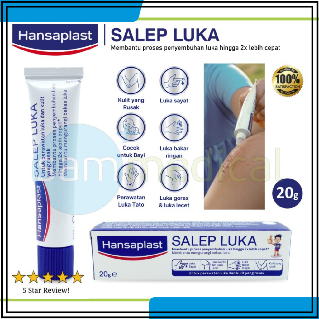 Jual Hansaplast Salep Luka 20gr / Salep Perawatan Luka & Kulit yang