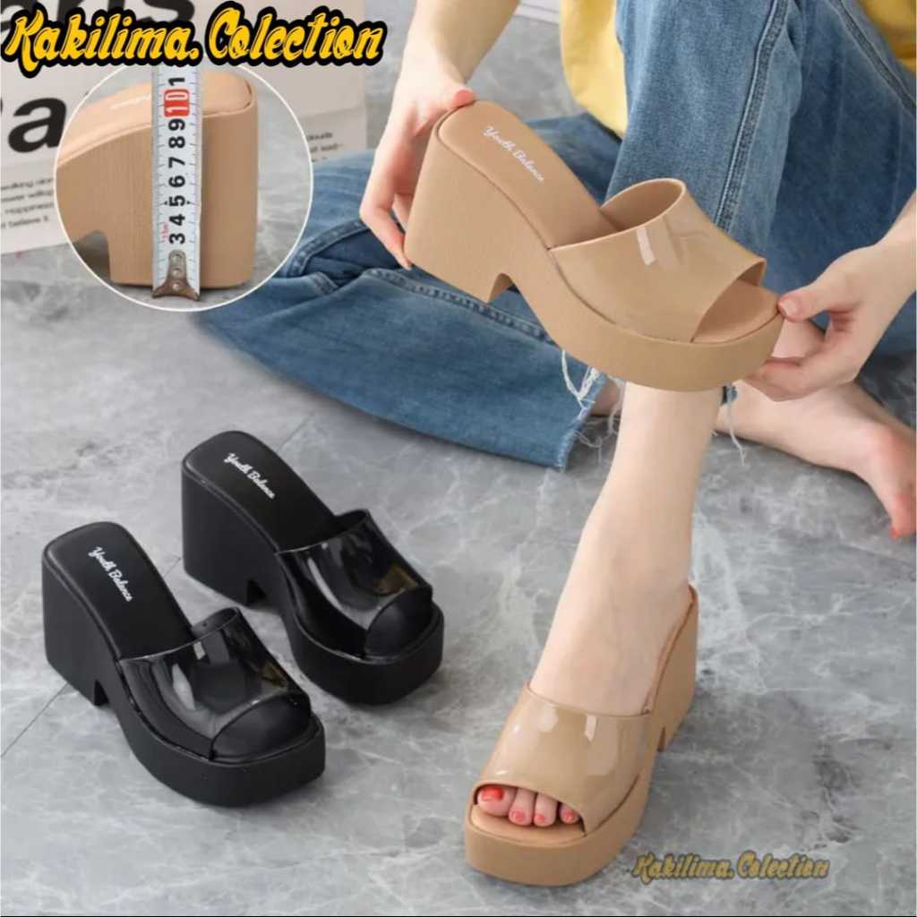 Sandal wedges jelly on sale