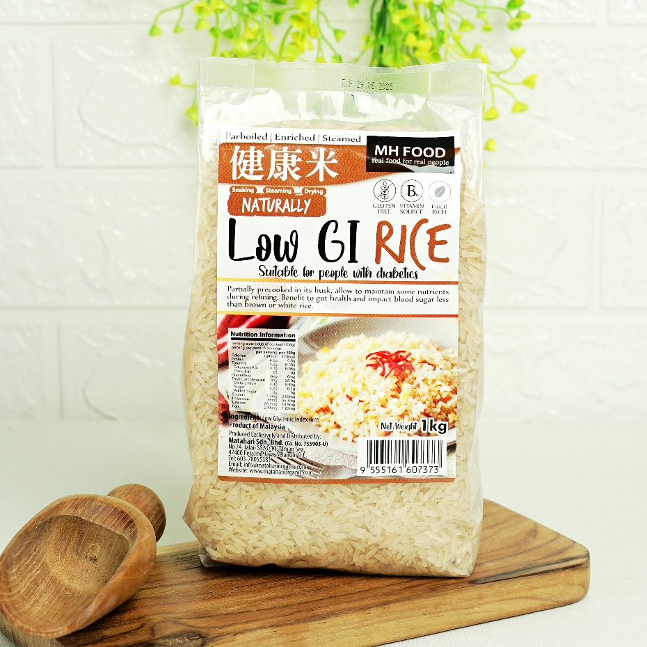 Jual MH Food Naturally Low Gi Rice 1kg | Shopee Indonesia