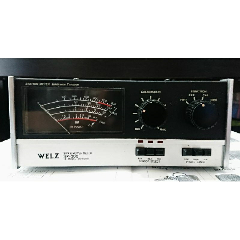 □ウエルツWELZ SWR&POWER METER SP-300□ （Jual SWR WELZ